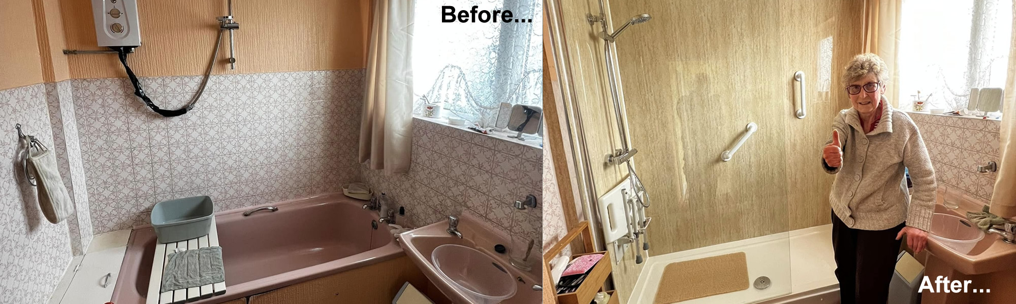 Before and after example